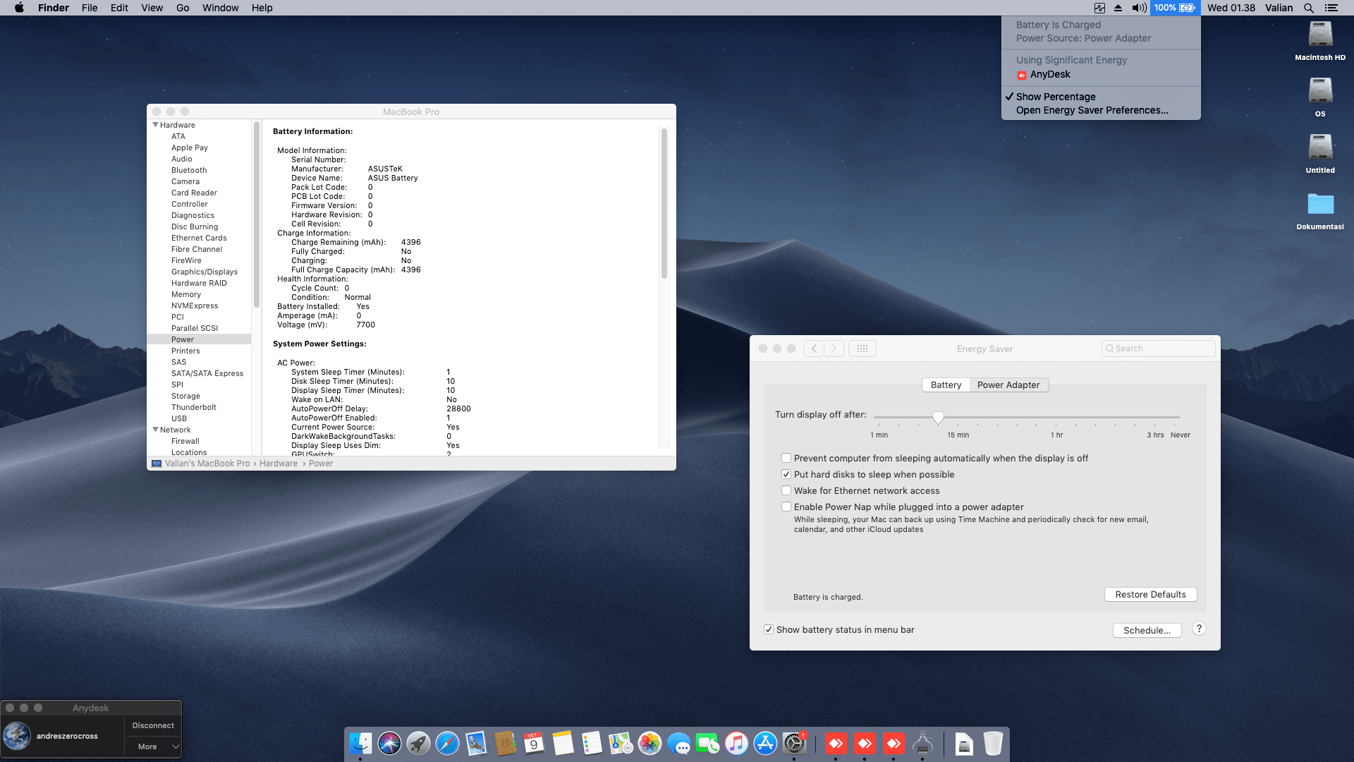 Asus A442UF FA023T [KabyLake R   Intel HD 620 + I2C] 5